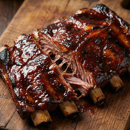Premium Beef Spareribs – Sous vide gegaard, klaar om af te maken 1KG/1.3KG